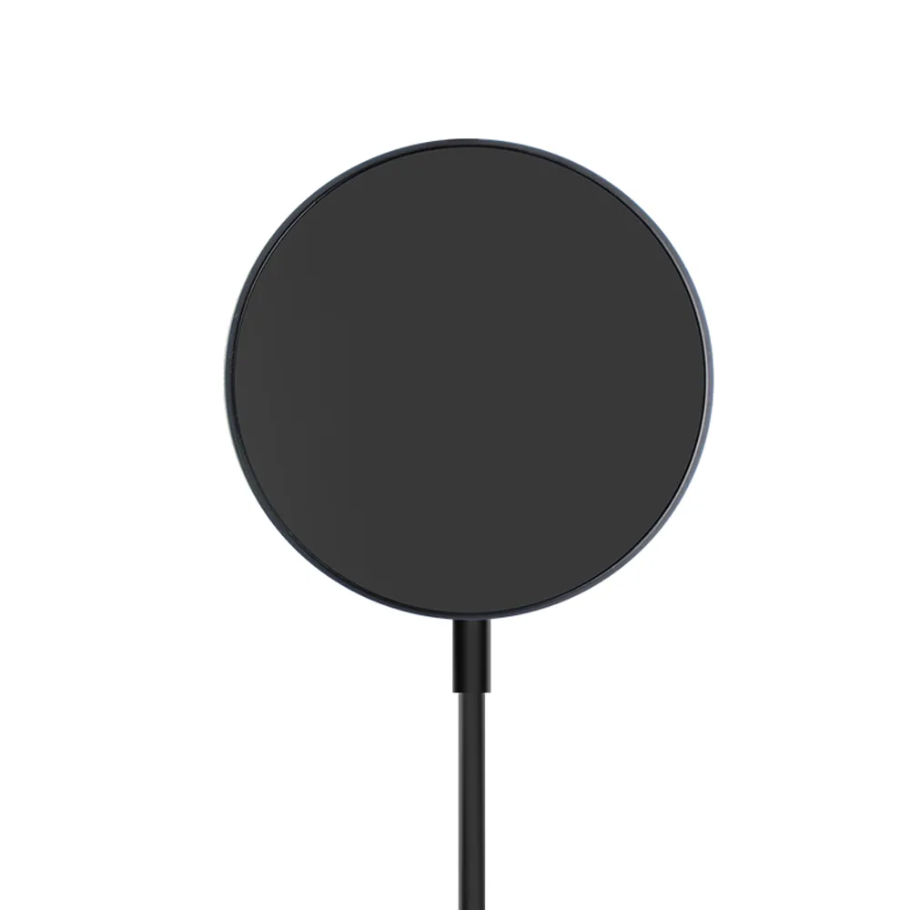 MagLED - 15W Qi Wireless charger with light up logo display view 2
