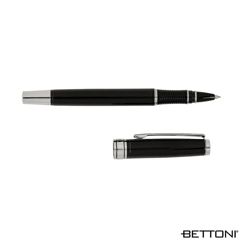 Bettoni Avellino Recycled Brass Cap-Off Rollerball Pen view 2