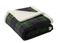 Port Authority ® Flannel Sherpa Blanket.