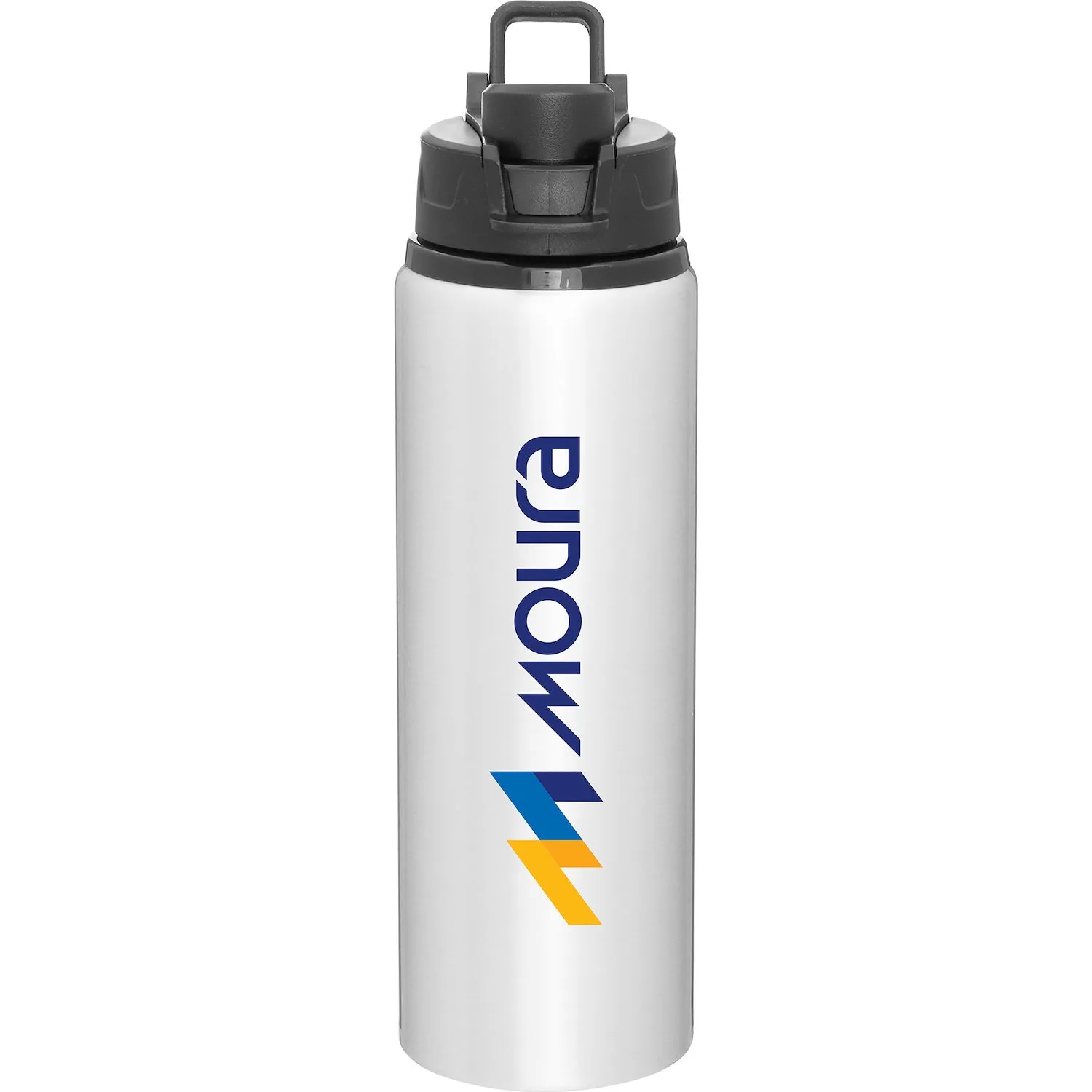 28 oz h2go Surge Water Bottle (Silver)