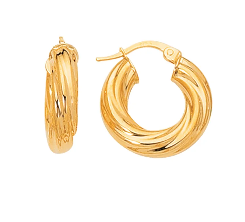 Jilco Inc Gold Earrings - 20mm