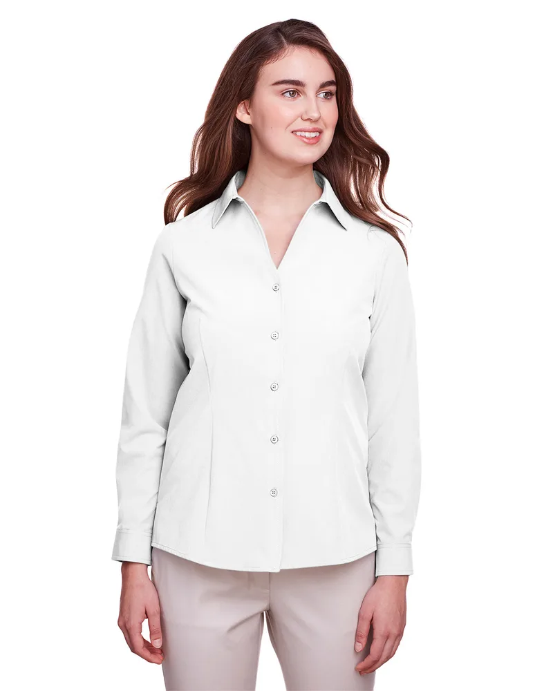 ULTRACLUB Ladies' Bradley Performance Woven Shirt view 7