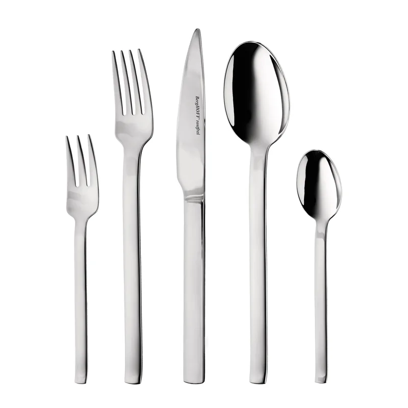BergHoff Essentials 30Pc 18/10 Ss Flatware Set (Serv For 6), Essence