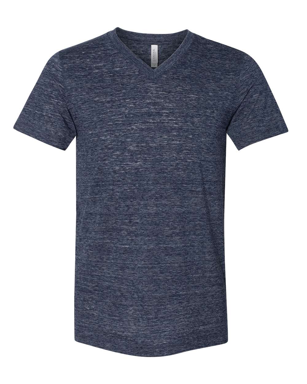BELLA+CANVAS Unisex Textured Jersey V-Neck T-Shirt view 3