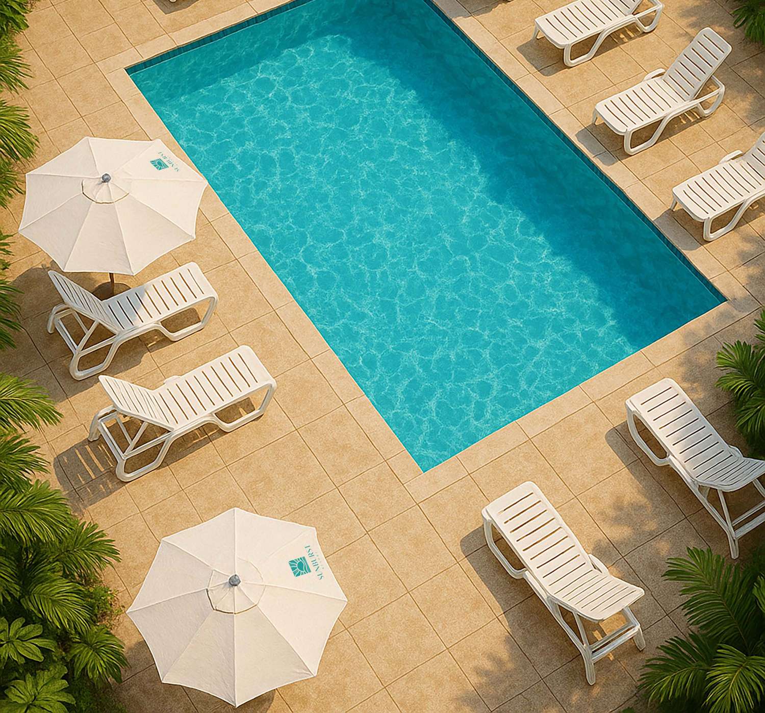 9' Deluxe Market Umbrella Kit (1 Imprint) view 3