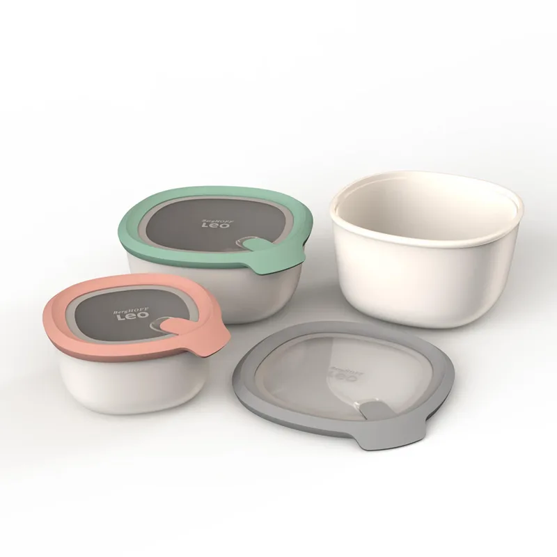 BergHoff Leo To Go 3-Pc Covered Bowl Set