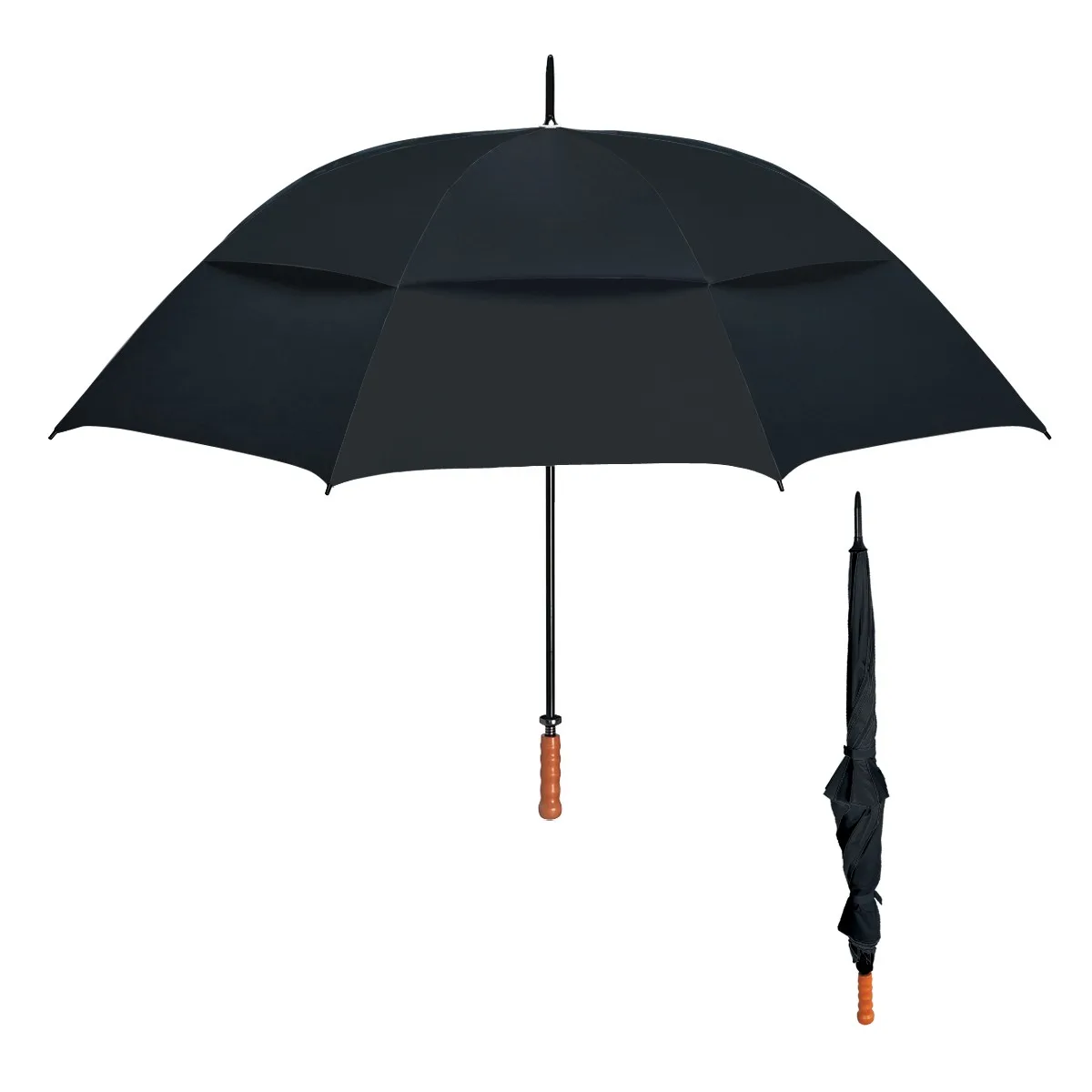 68" Arc Windproof Vented Umbrella view 3