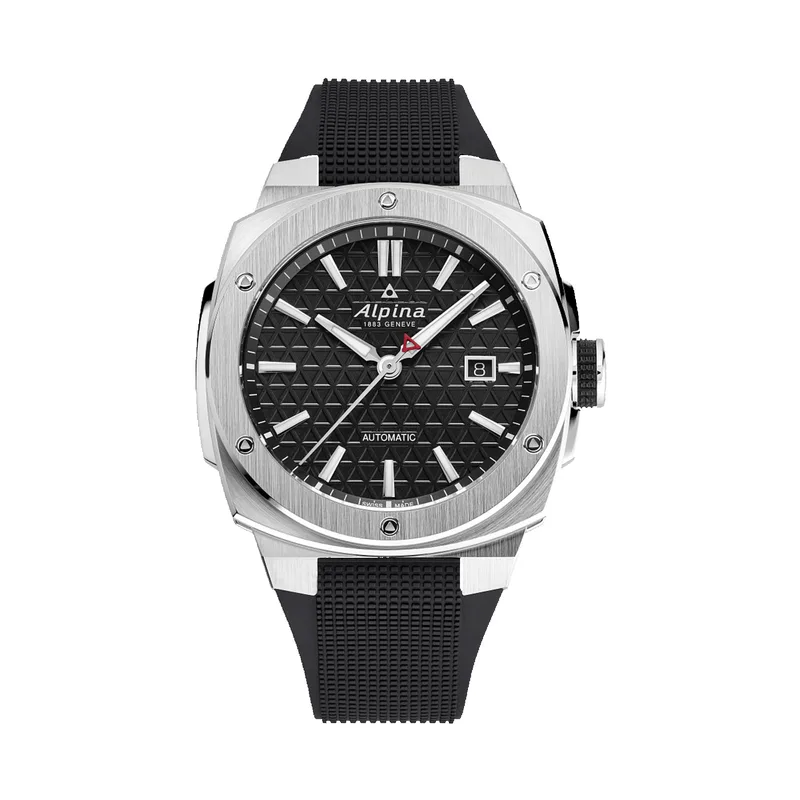 Alpina Men's Alpiner Extreme Automatic Black Rubber Strap Watch