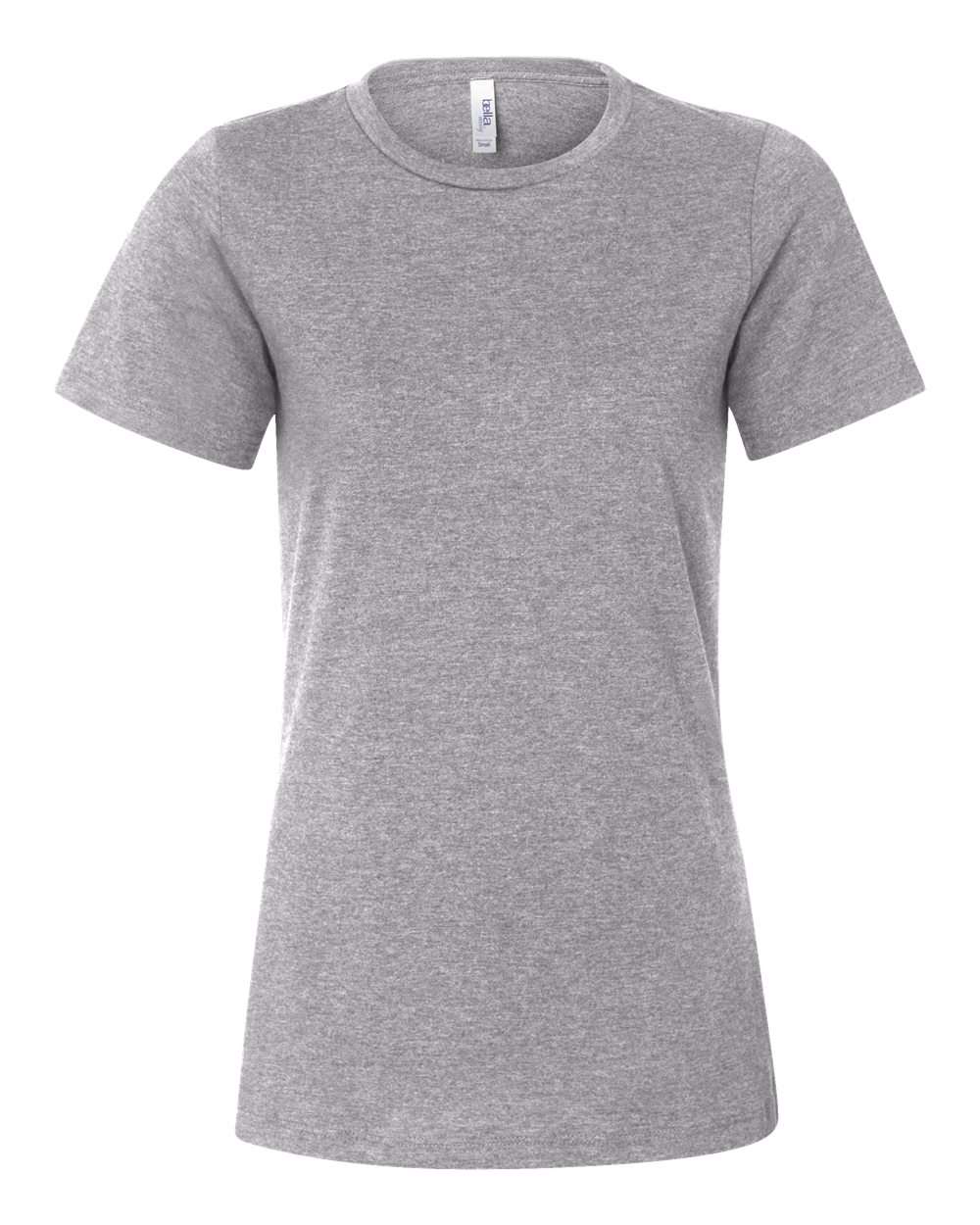 Bella+Canvas® Women's Relaxed Fit Heather CVC T-Shirt view 5