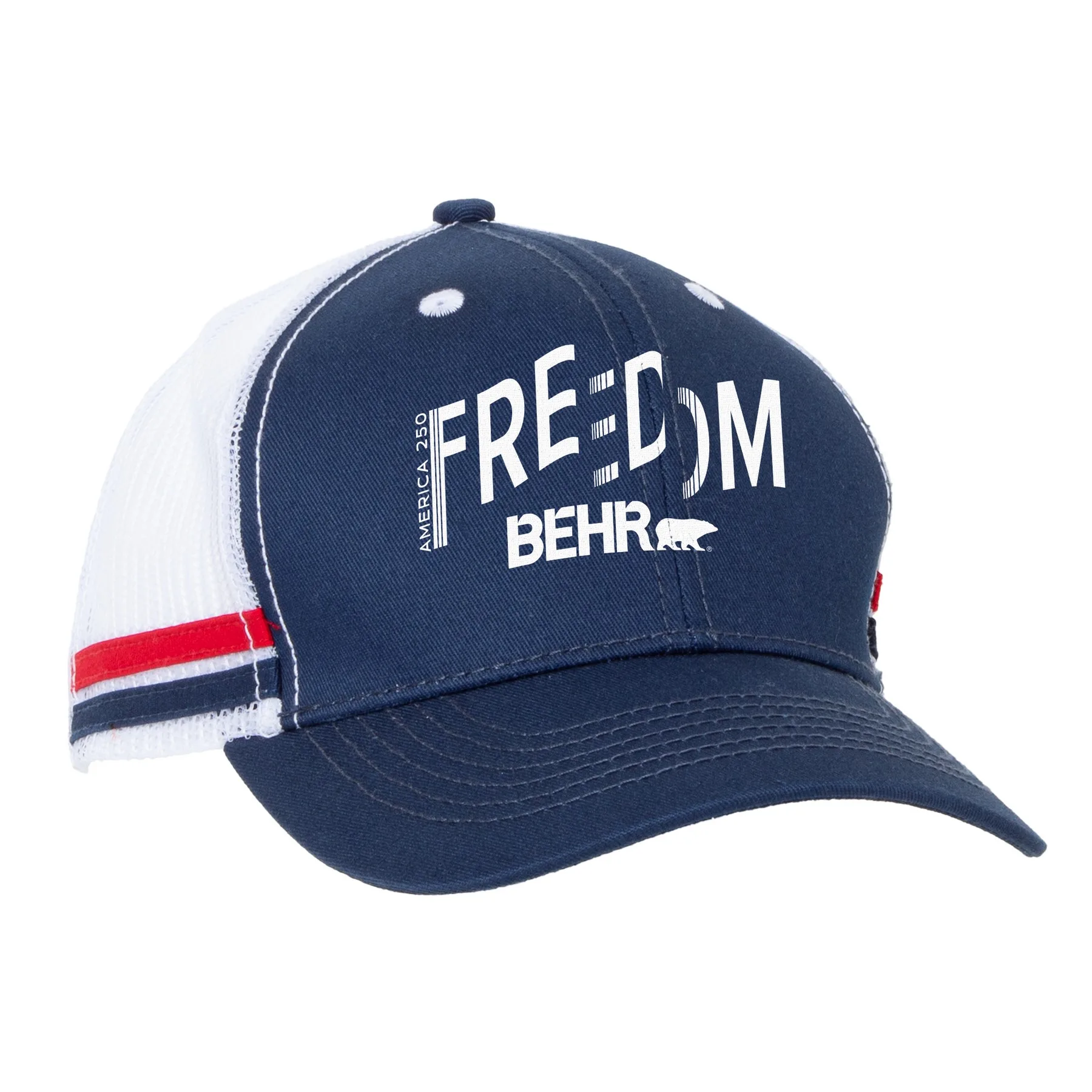 America 250 ACE Striped Trucker Hat view 3