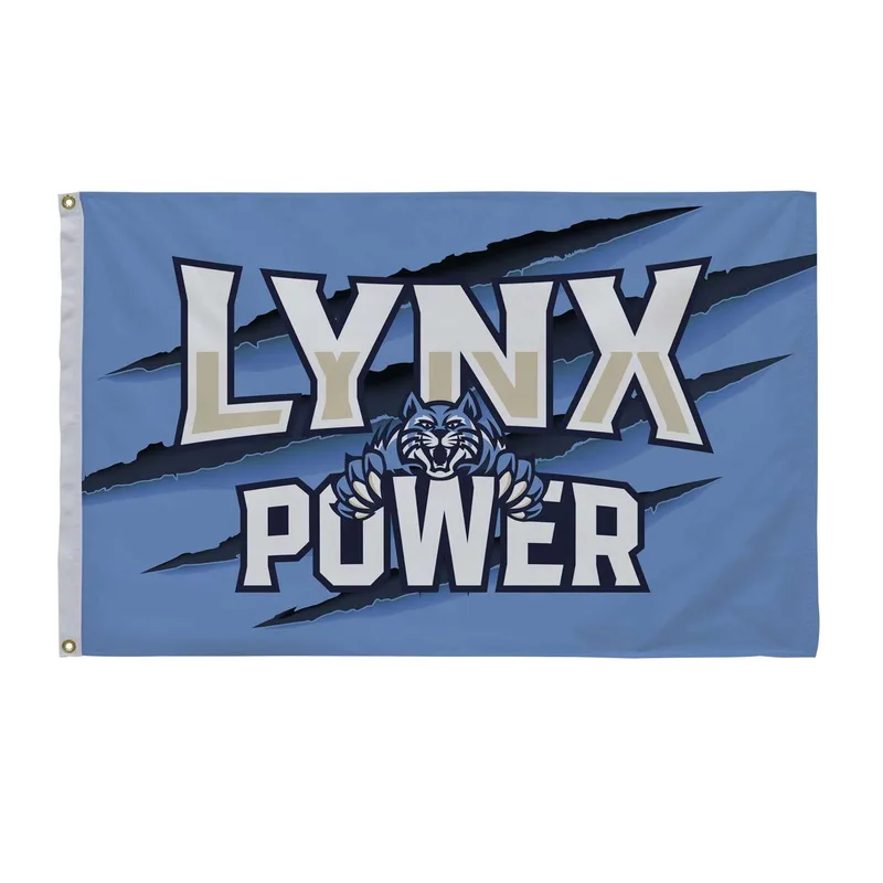 2.5' x 4' Nylon Flag Single-Sided