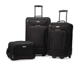 Samsonite® American Tourister® Black Fieldbrook Xlt 3 Piece Luggage Set