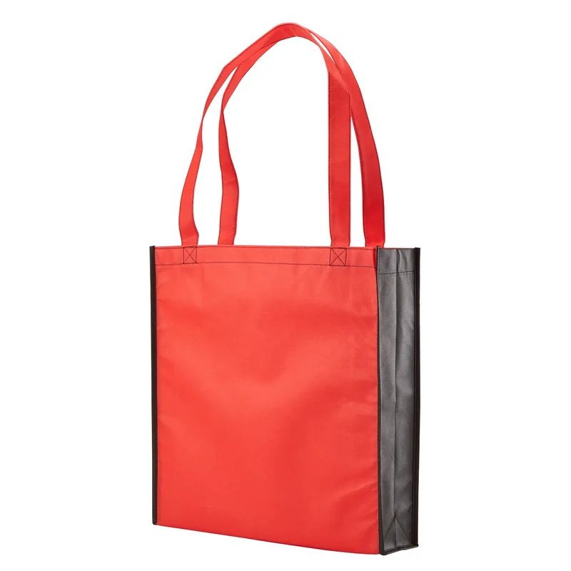 Two-Tone Non-Woven Convention Tote Bag view 4