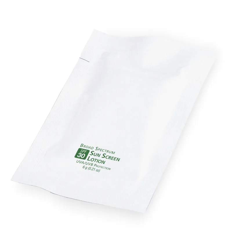 Sun Screen Lotion Packette SPF 30, Direct Imprint view 2