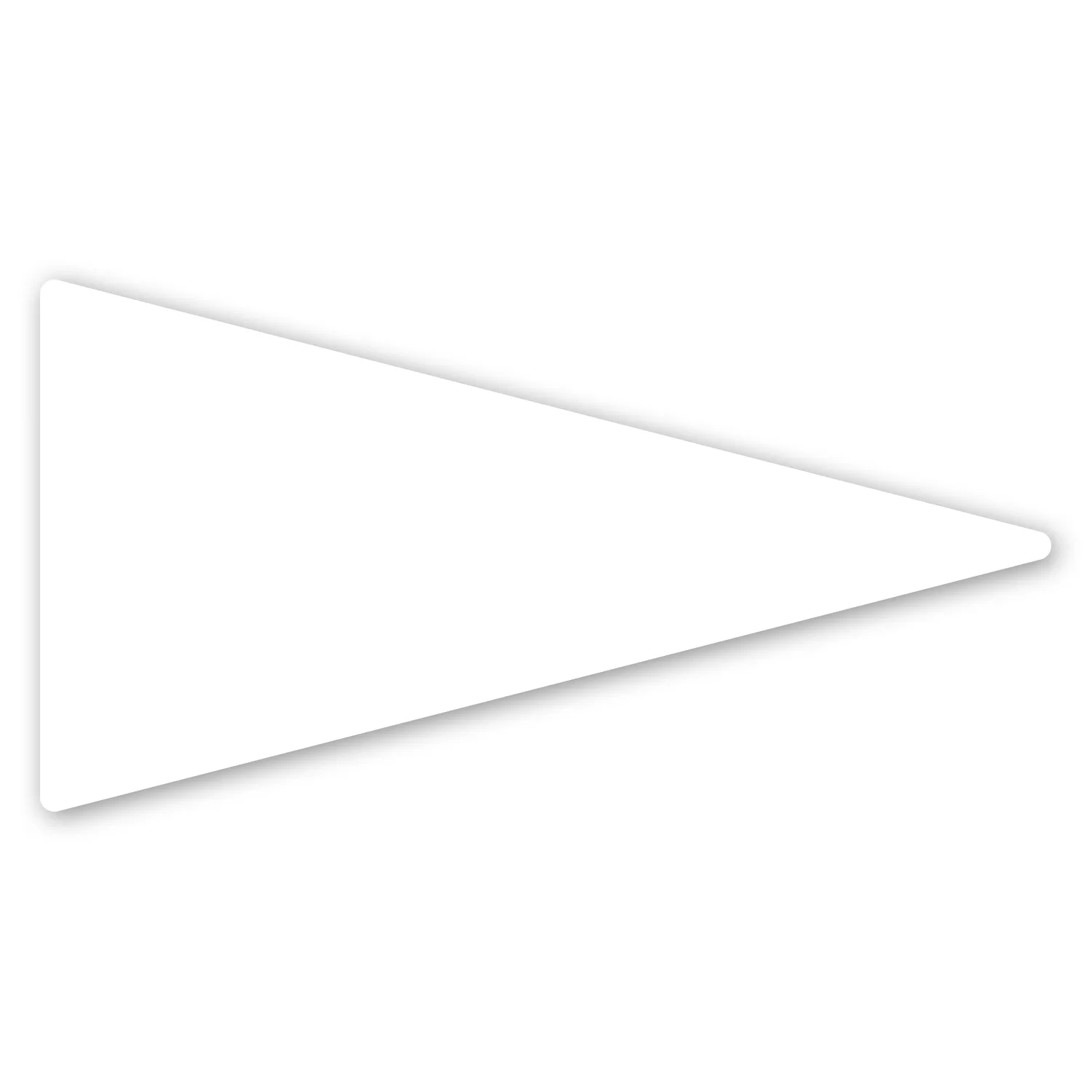 Pennant Car Sign Magnet 7.125 x 3.75 view 2