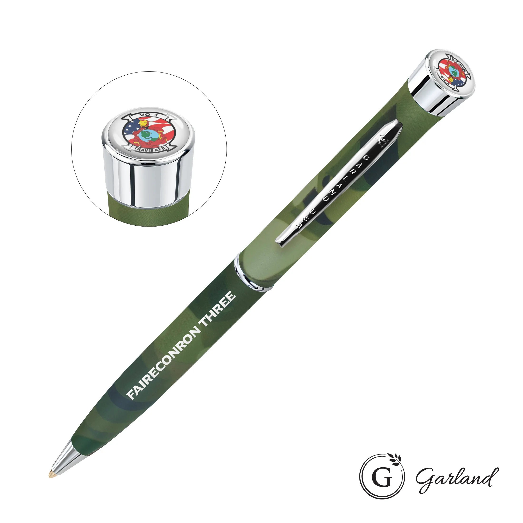 Garland® Liberty Hydrodipped Ballpoint Pen — Garland® Liberty Hydrodipped Ballpoint Pen