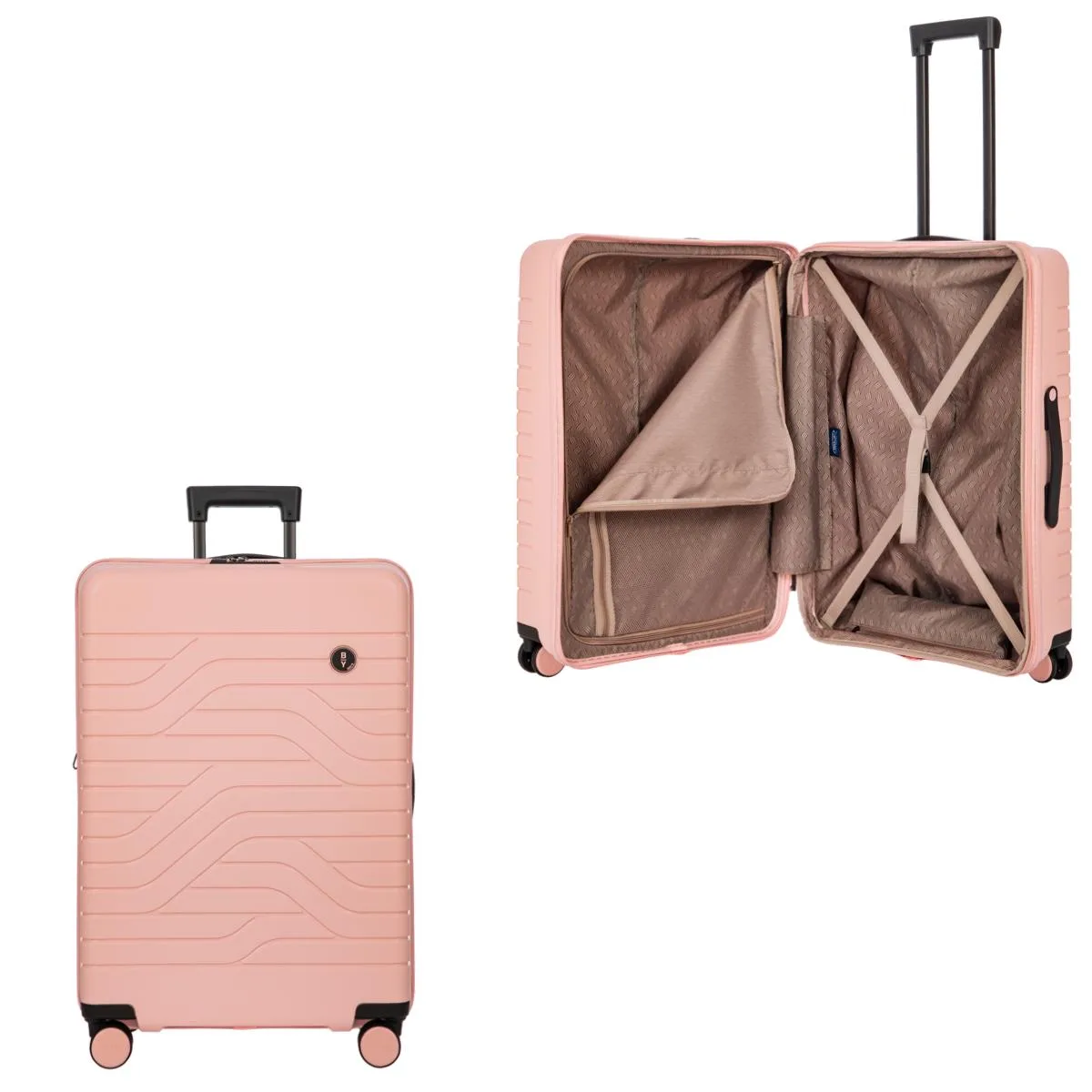 Bric's By Ulisse 28" Expandable Spinner Luggage- Pearl Pink