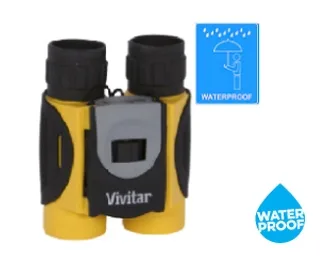 Vivitar Rubberized Compact Waterproof Binoculars