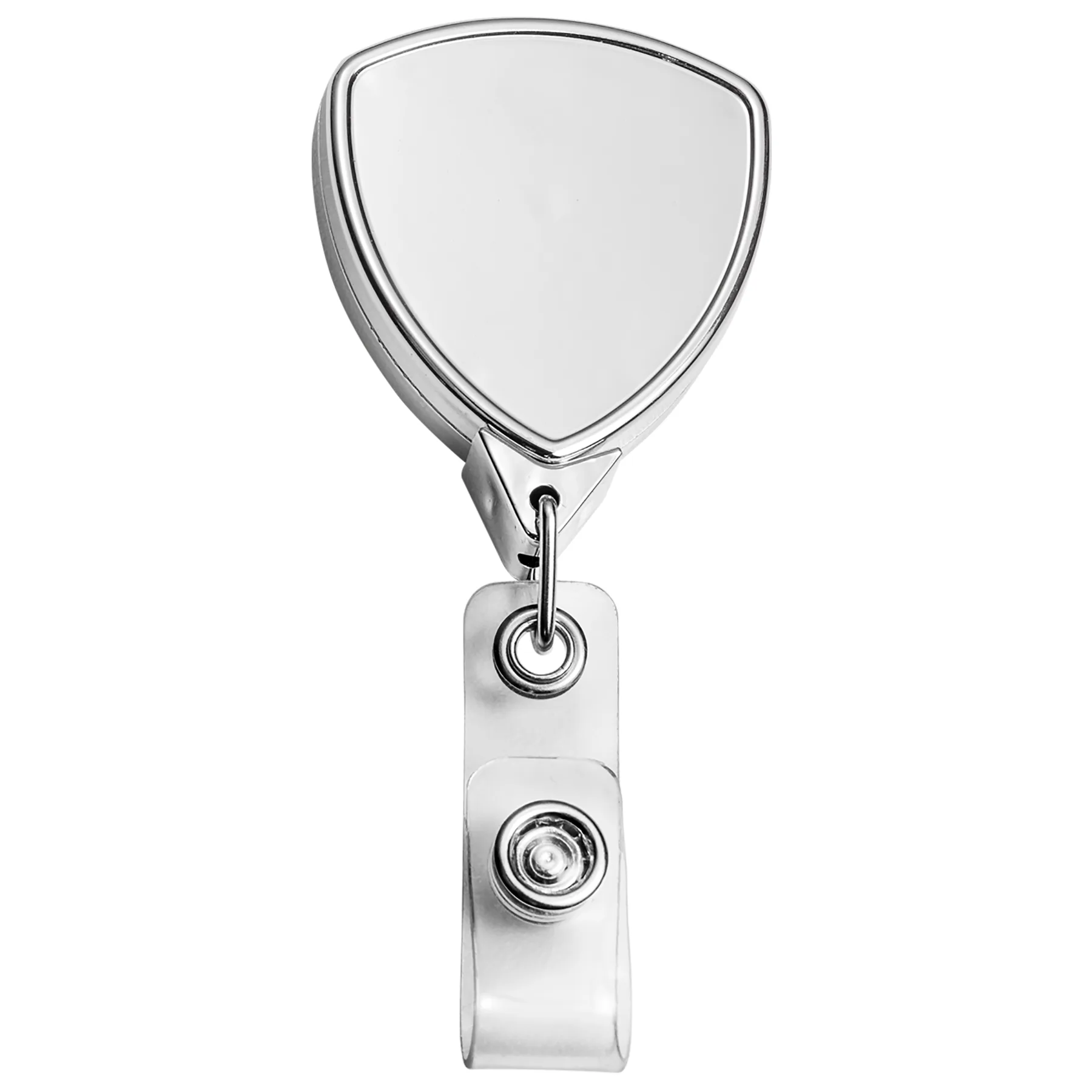 Metallic Finish Shield Badge Reel view 2
