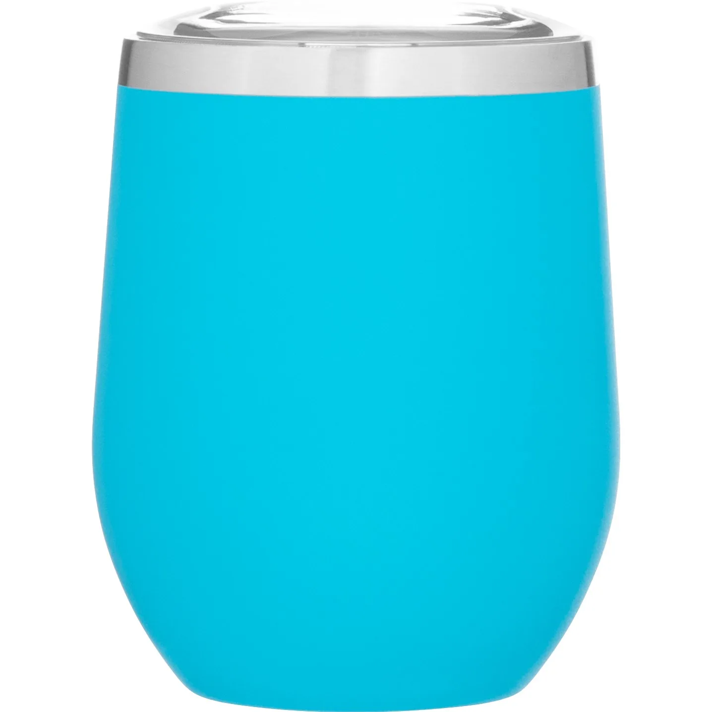 12 oz Cece Travel Tumbler (Matte Aqua) view 2