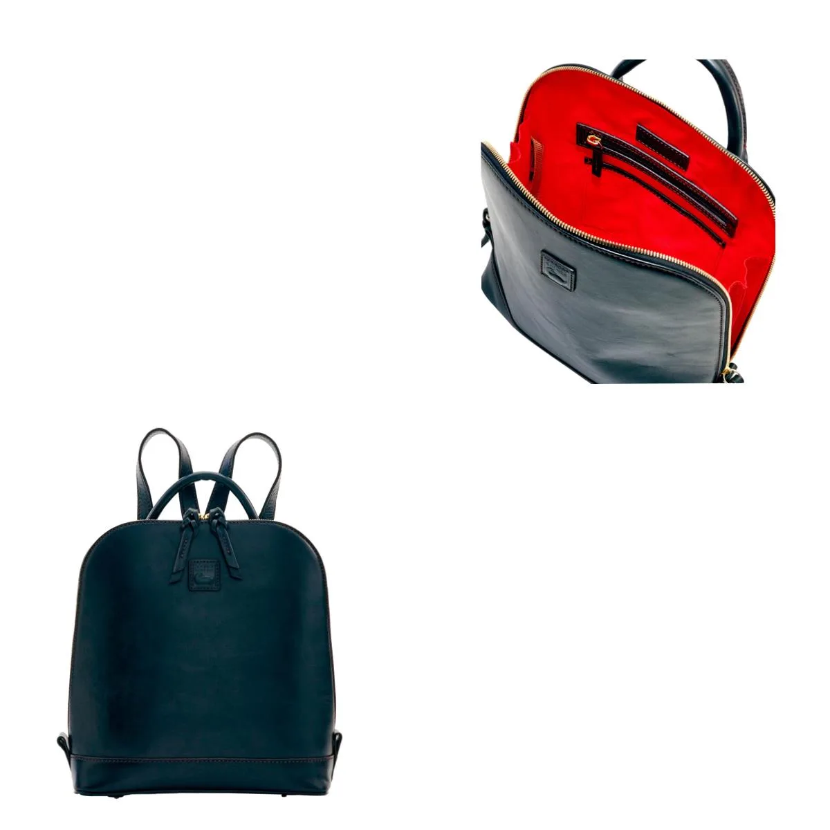 Dooney & Bourke Florentine Black Zip Pod Backpack