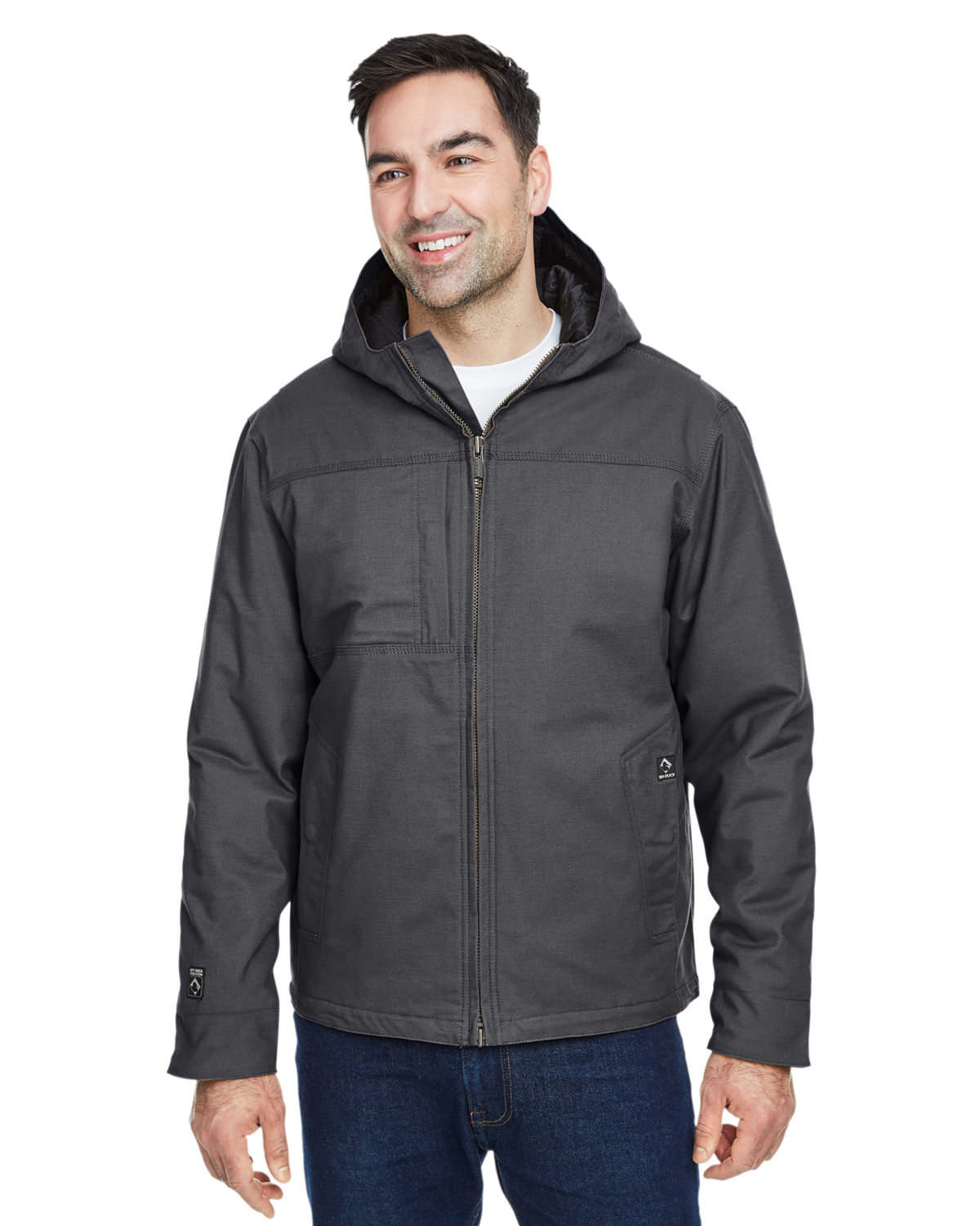 DRI DUCK Men's Yukon Flex Stretch Canvas Hooded Jacket