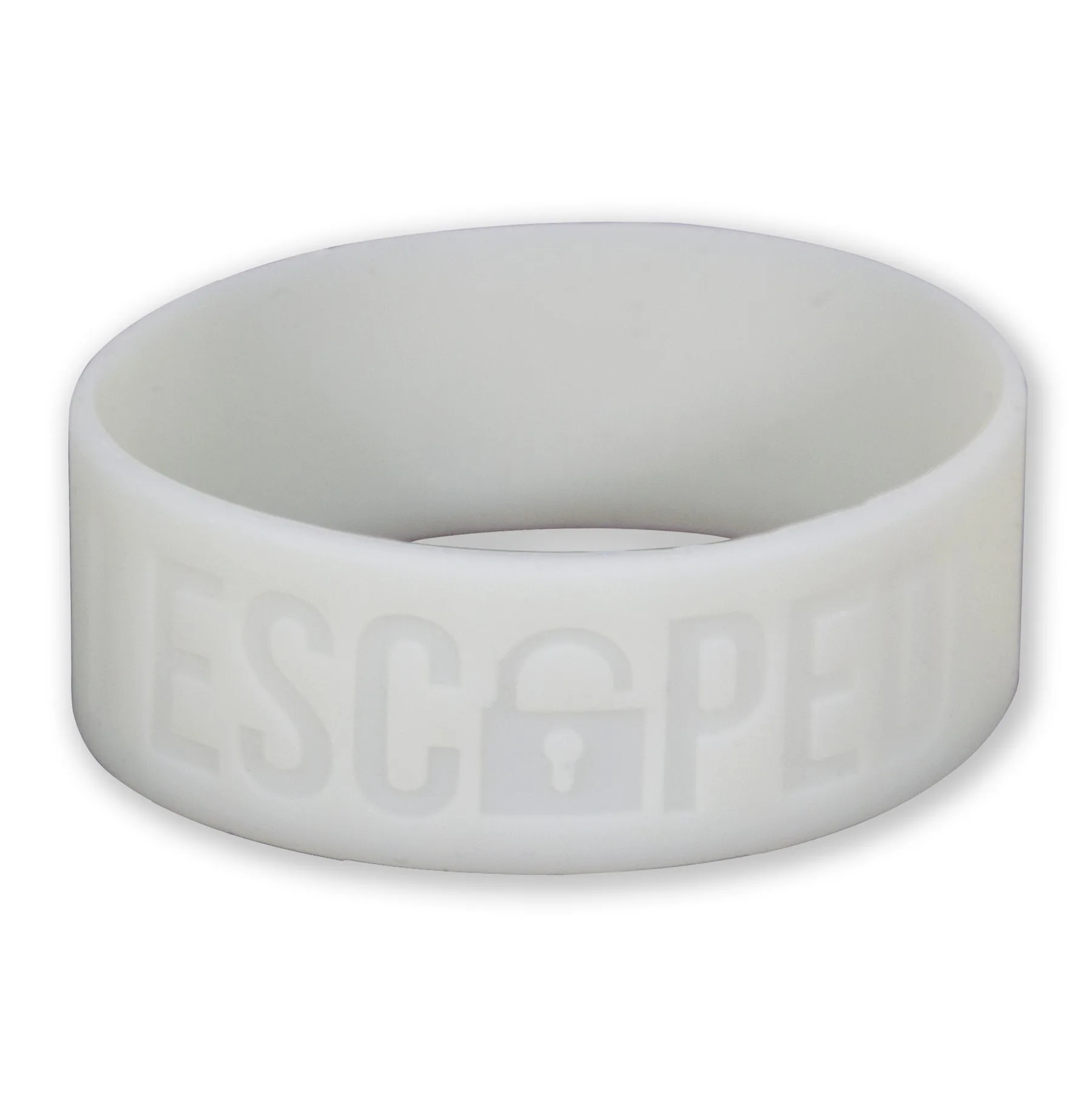 1'' Priority UV Reactive Debossed Awareness Bracelet