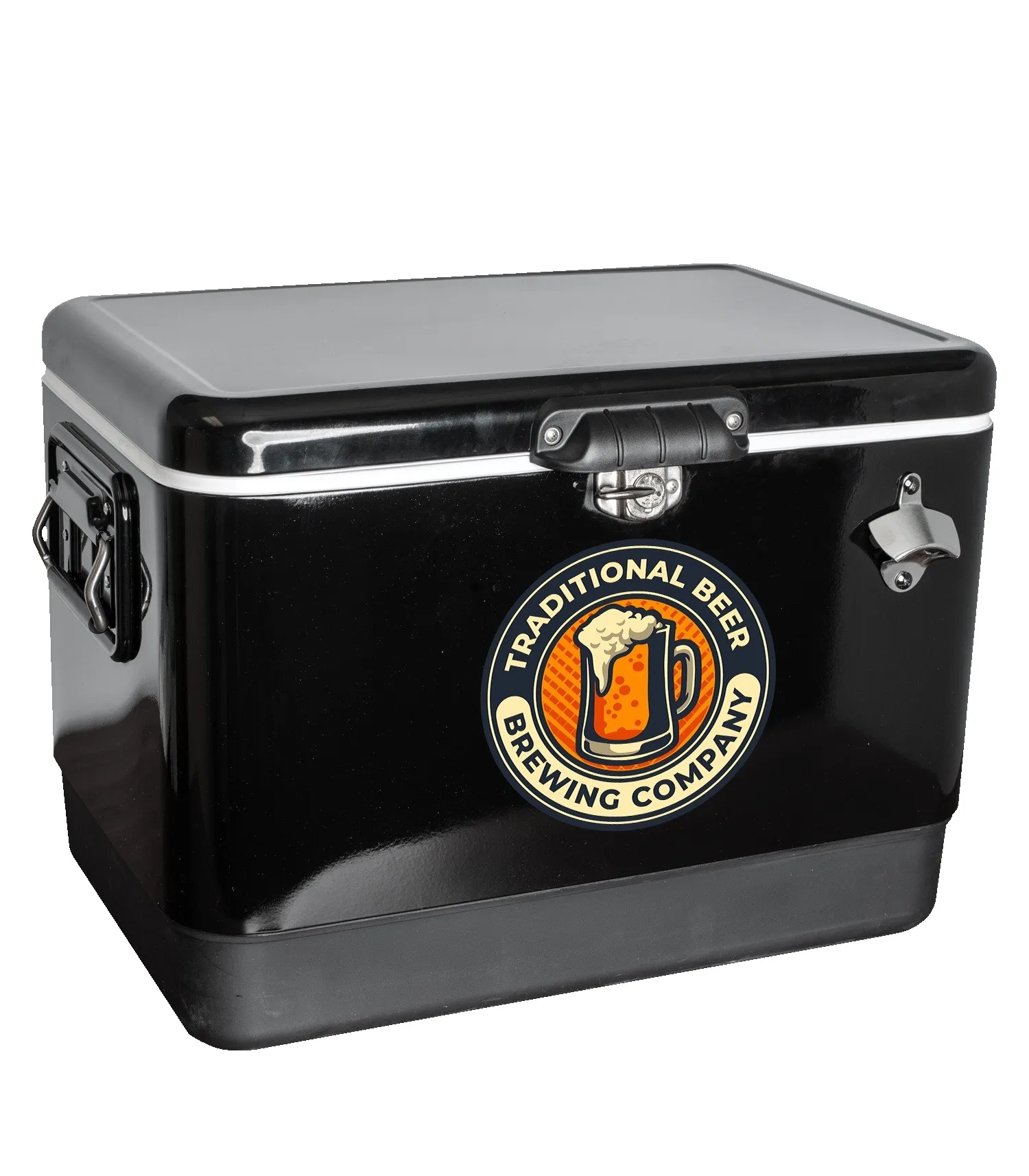 54 Quart Steel Cooler