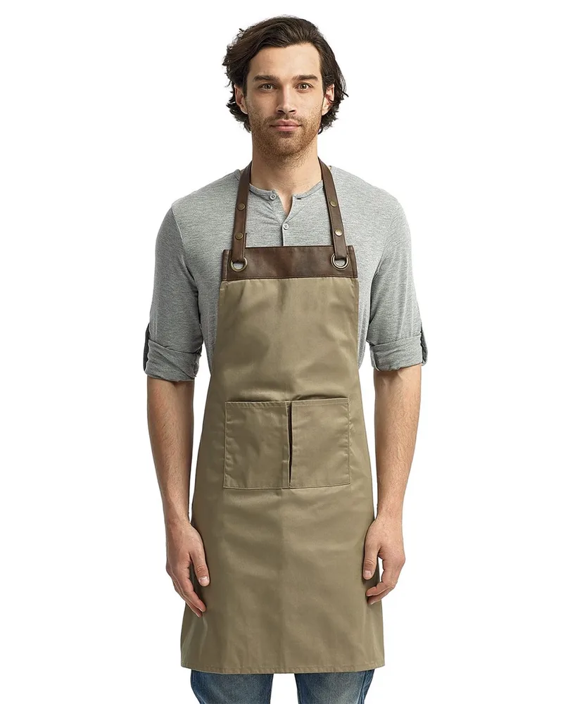 Artisan Collection by Reprime® Espresso Bib Apron view 2