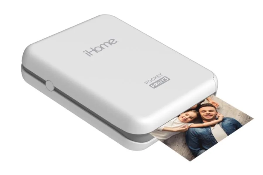 iHome Smartphone & Tablet 3" x 3" Photo Printer