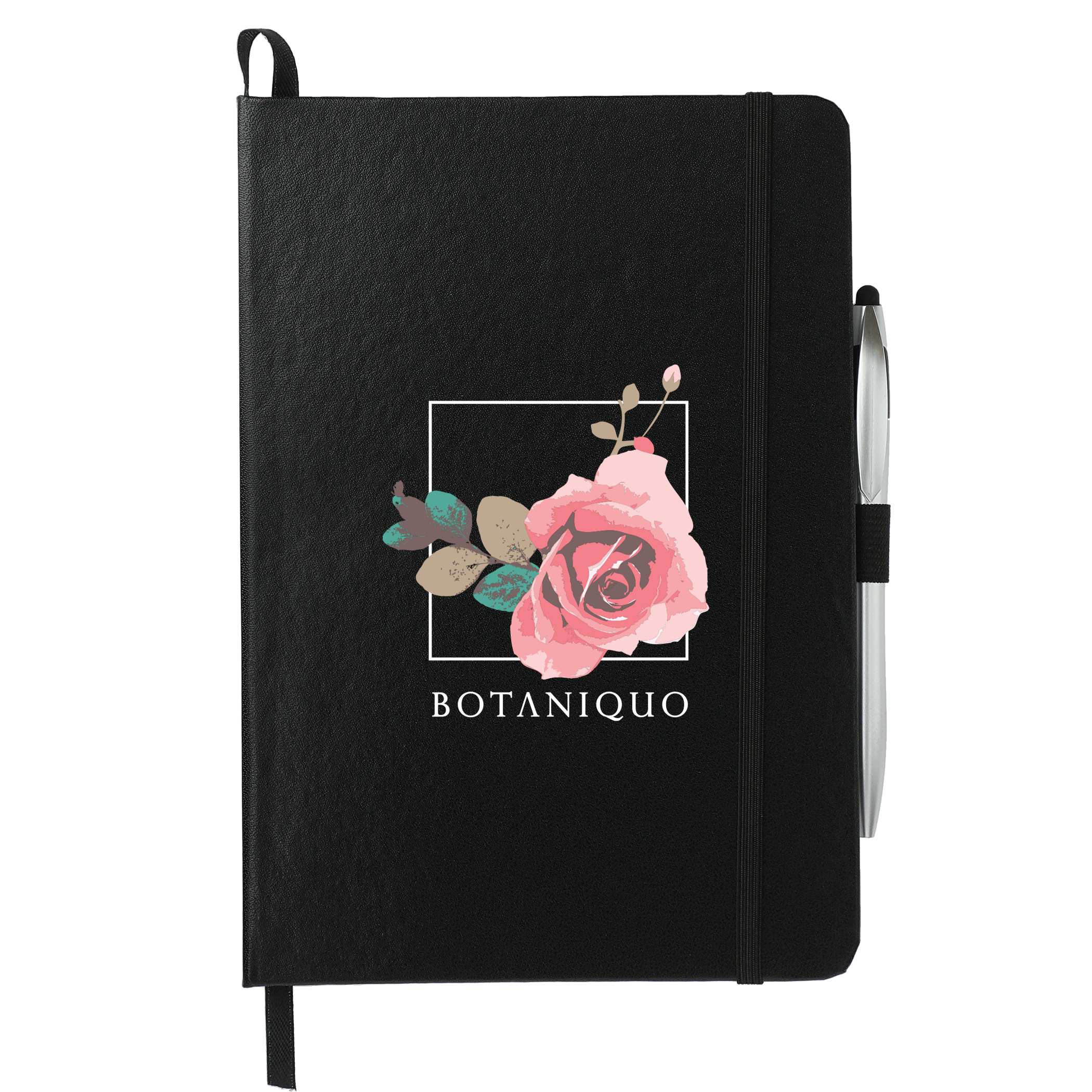 6'' x 8.5'' FSC® Mix Crown Journal with Pen-Stylus