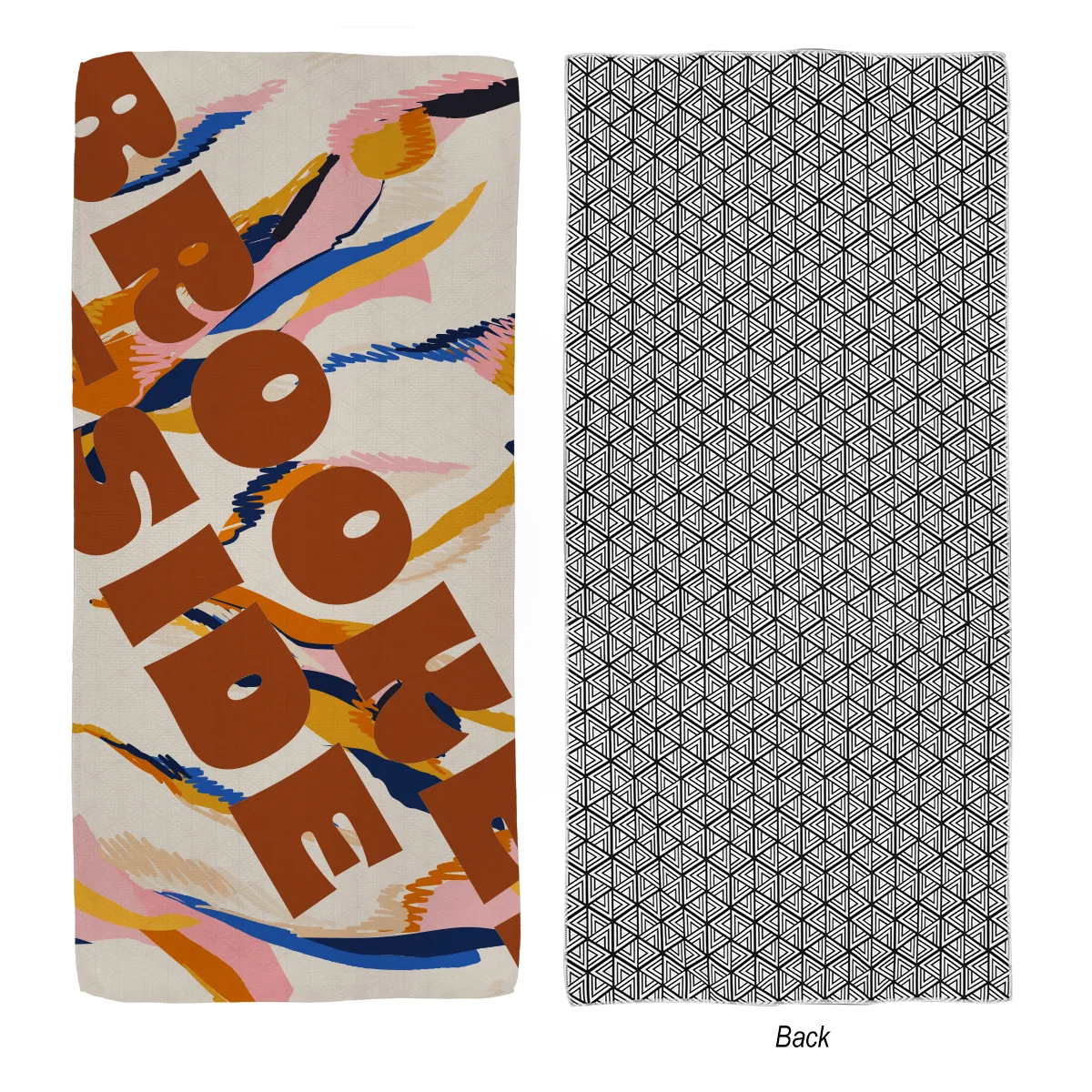 30" X 60" Sand-free Waffle Beach Towel view 2