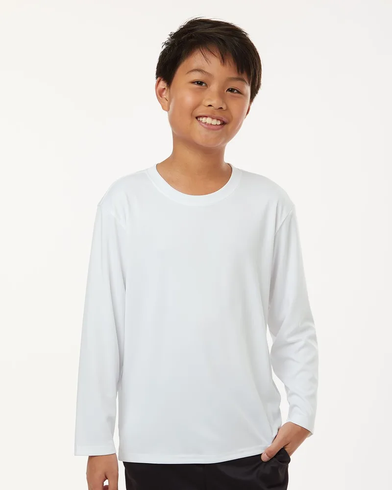 AllPro™ Pro-Lock Youth Performance Long Sleeve Shirt view 2