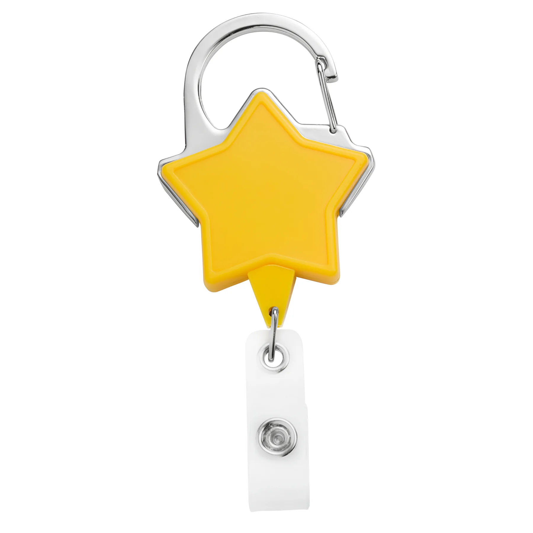 JUMBO Star Carabiner Retractable Badge Reel view 2