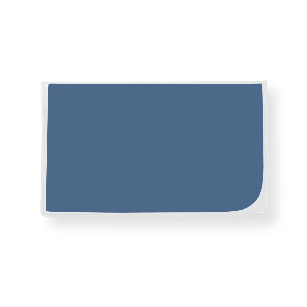 Premium 4" x 7" Spot Color Microfiber Cloth, in Clear Vinyl Pouch view 2