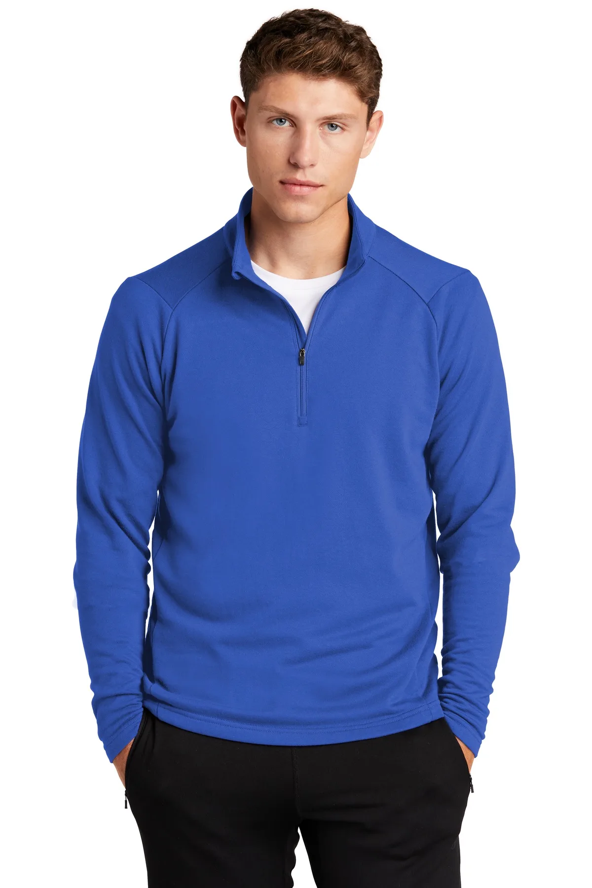 Sport-Tek ® Lightweight French Terry 1/4-Zip Pullover. view 5
