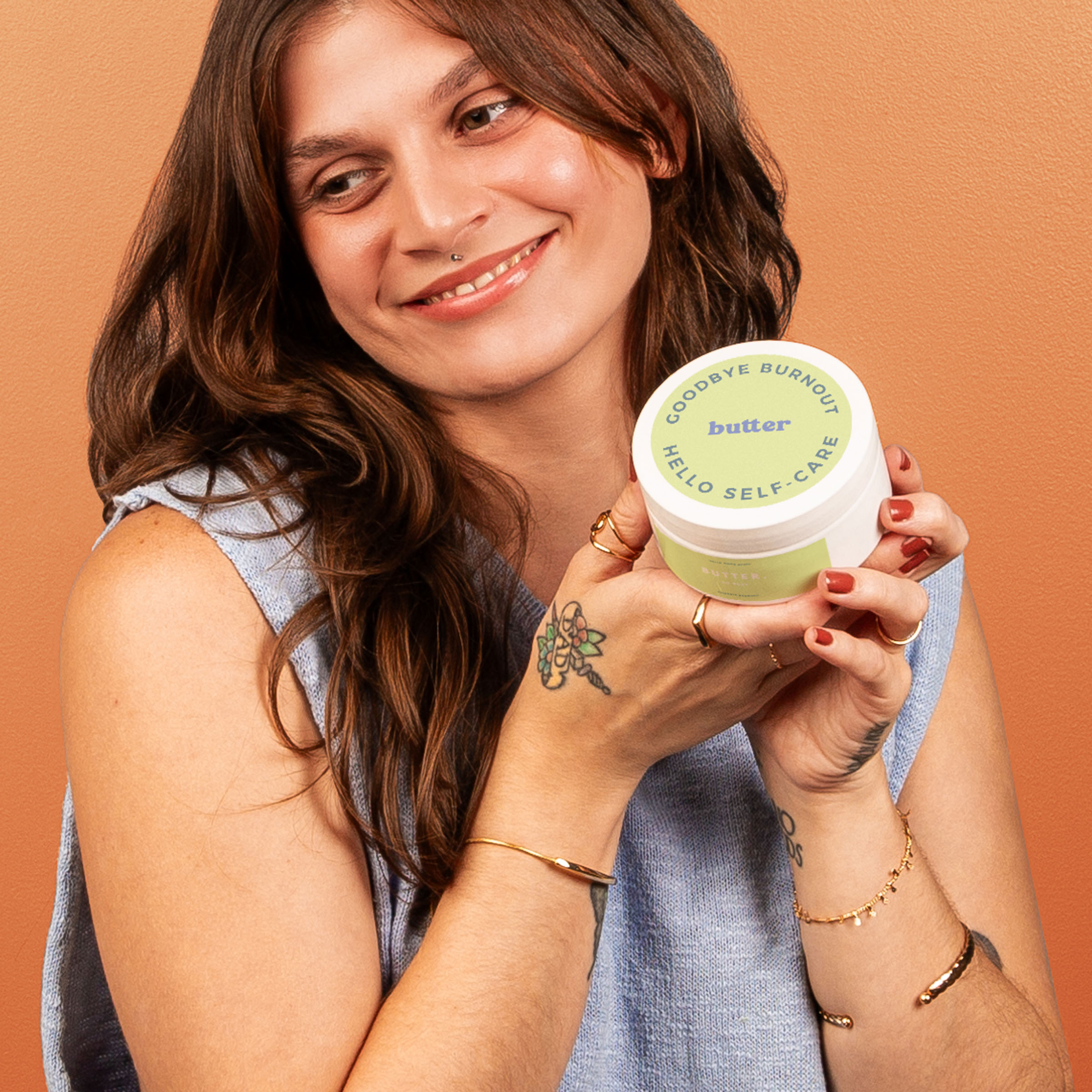 8 Oz Body Butter - 4cp Label