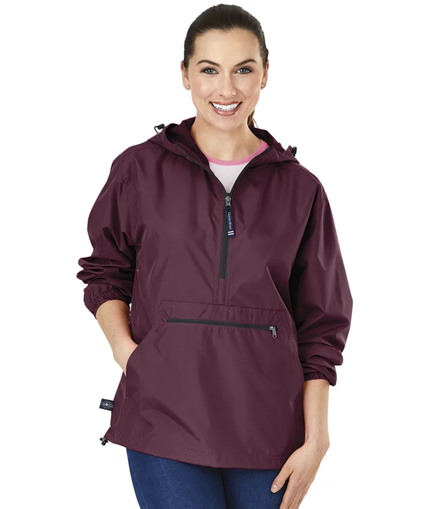 Unisex Pack-N-Go® Pullover Jacket view 3