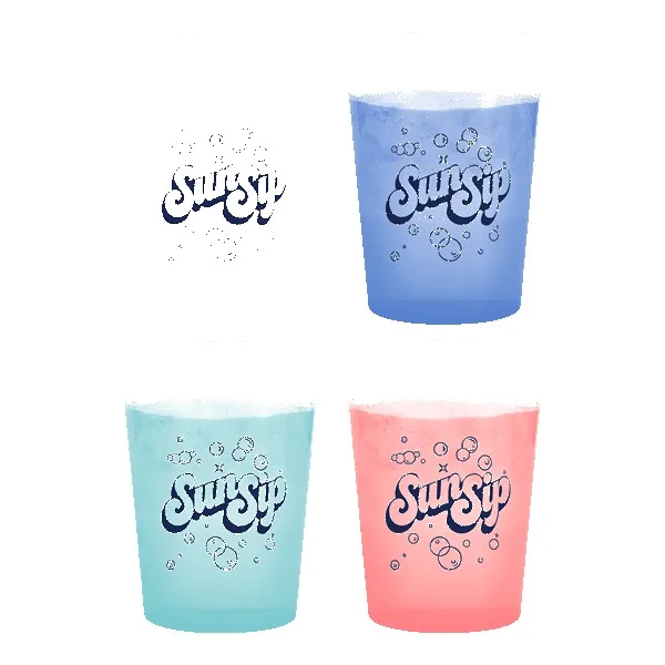 12oz Color Changing Stadium Cup