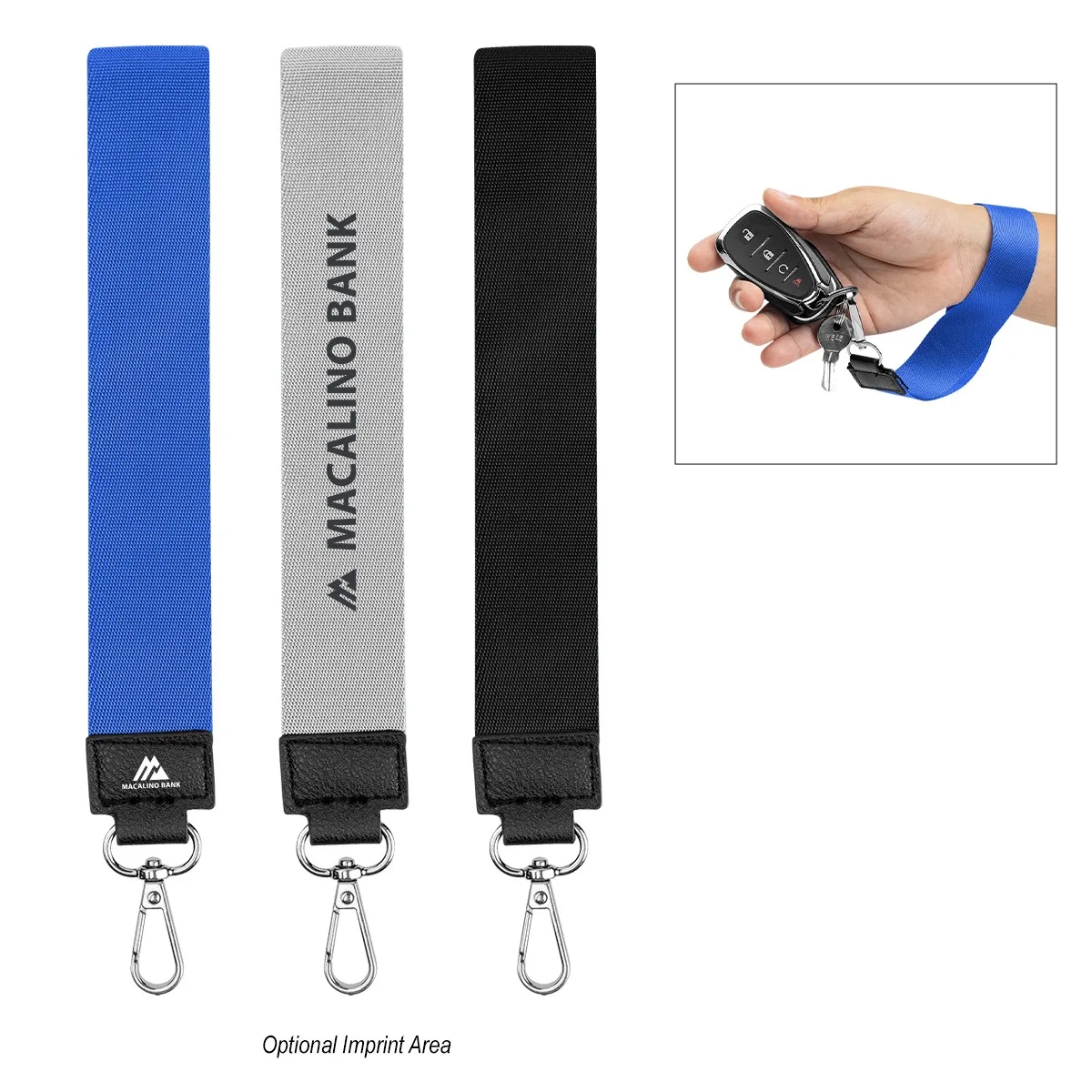 Anywhere Wrist Strap With Carabiner Attachment view 2