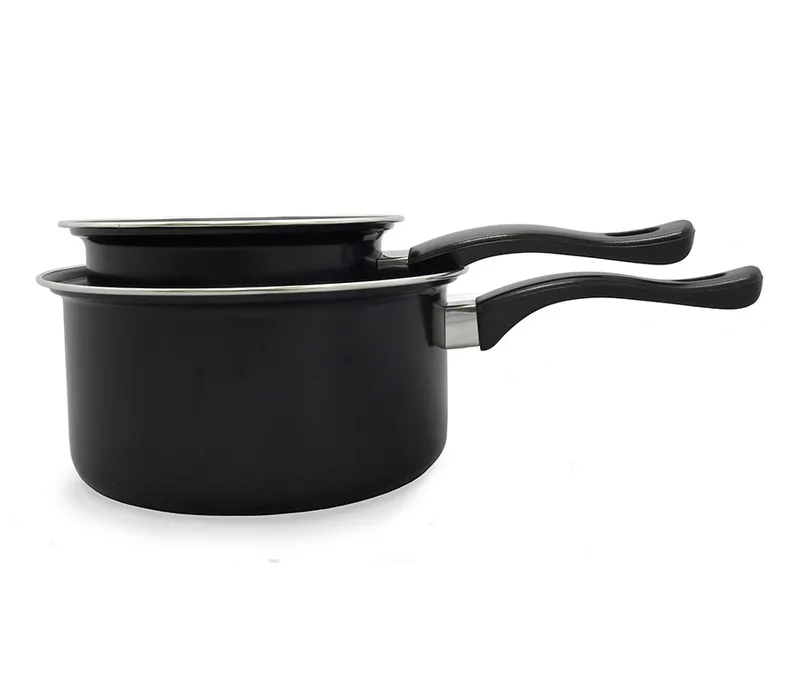 2 Piece Carbon Steel Sauce Pan Set