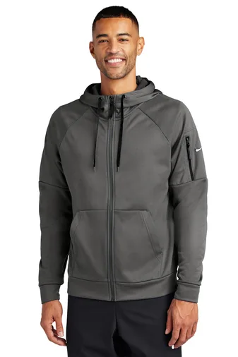 Nike Therma-FIT Pocket Full-Zip Fleece Hoodie view 3