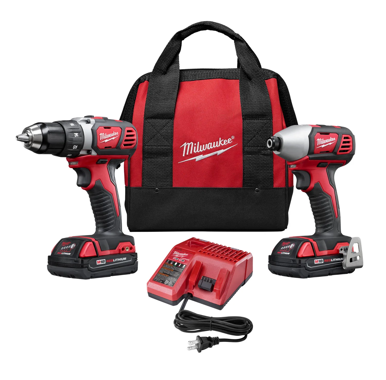 Milwaukee M18 Lithium Drill And Impact Driver Kit