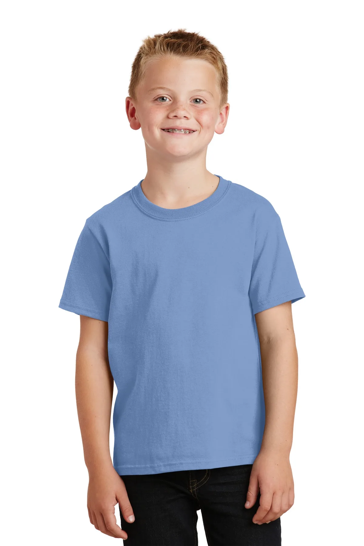 Port & Co™ Youth Core Cotton Tee Shirt view 4