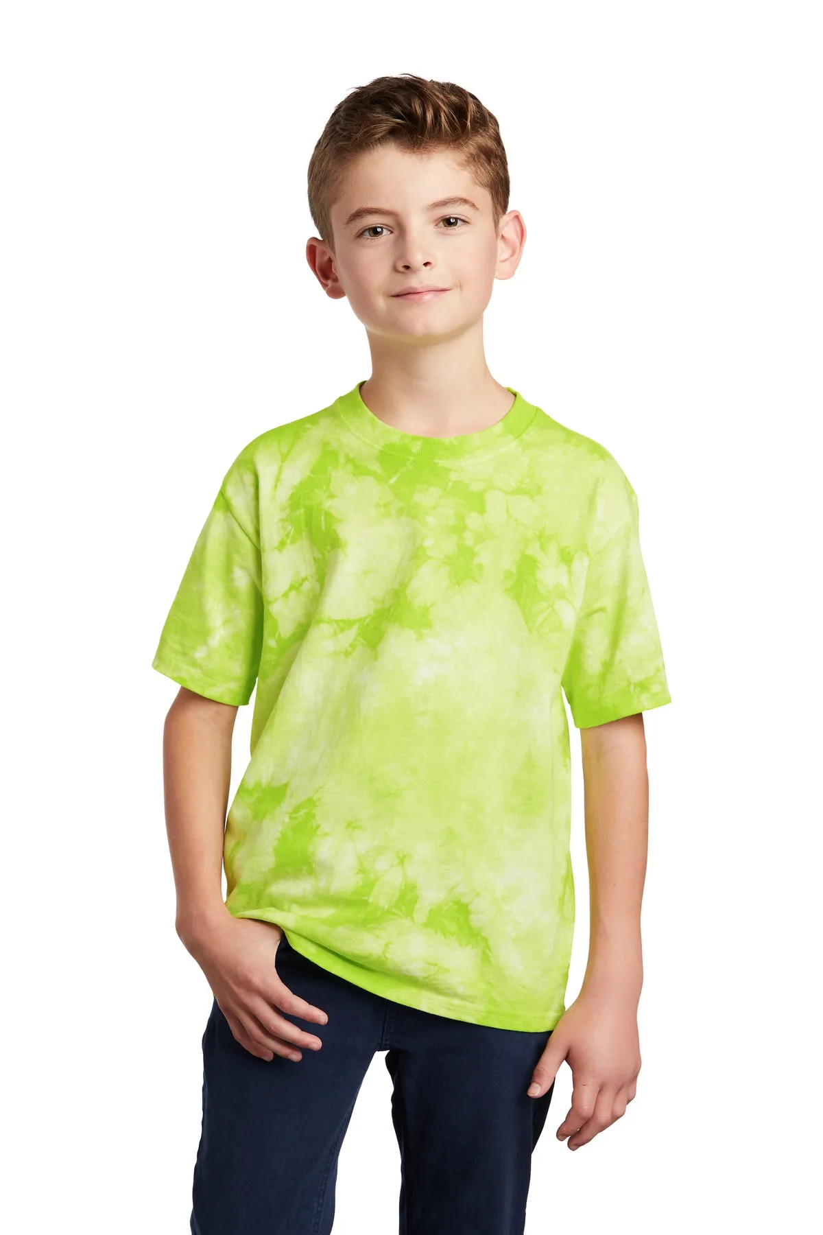 Port & Co™ Youth Crystal Tie-Dye Tee