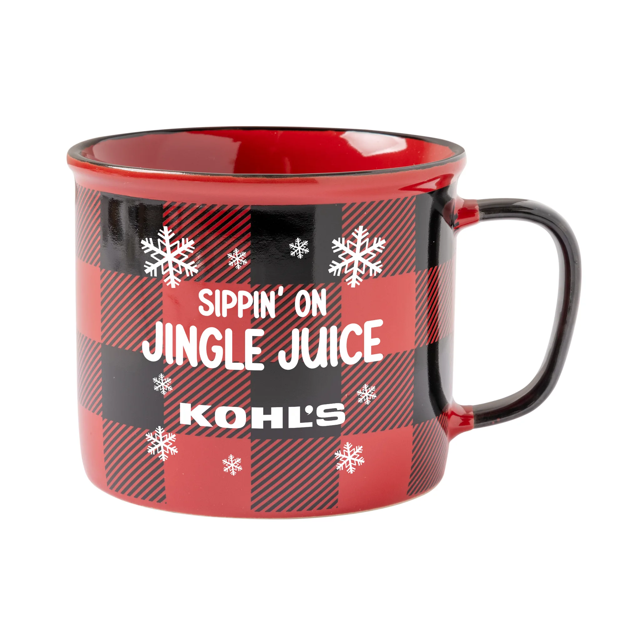 16oz Buffalo Check Mug view 3