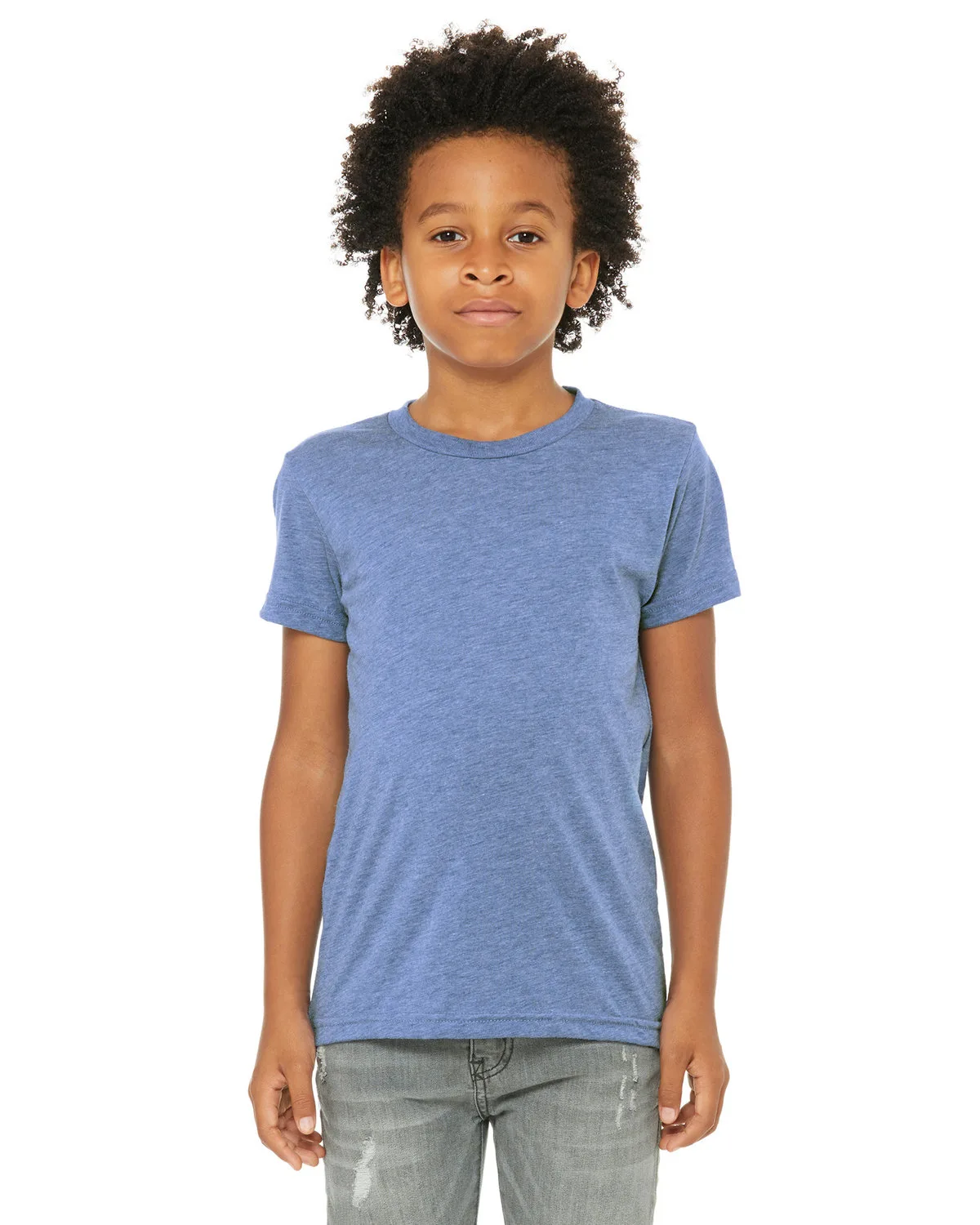 BELLA+CANVAS Youth Triblend Short-Sleeve T-Shirt view 2