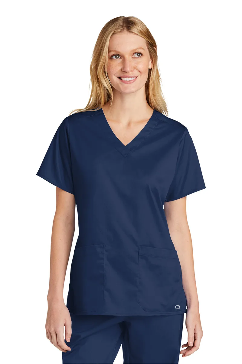 Wink® Women's WorkFlex V-Neck Top view 3