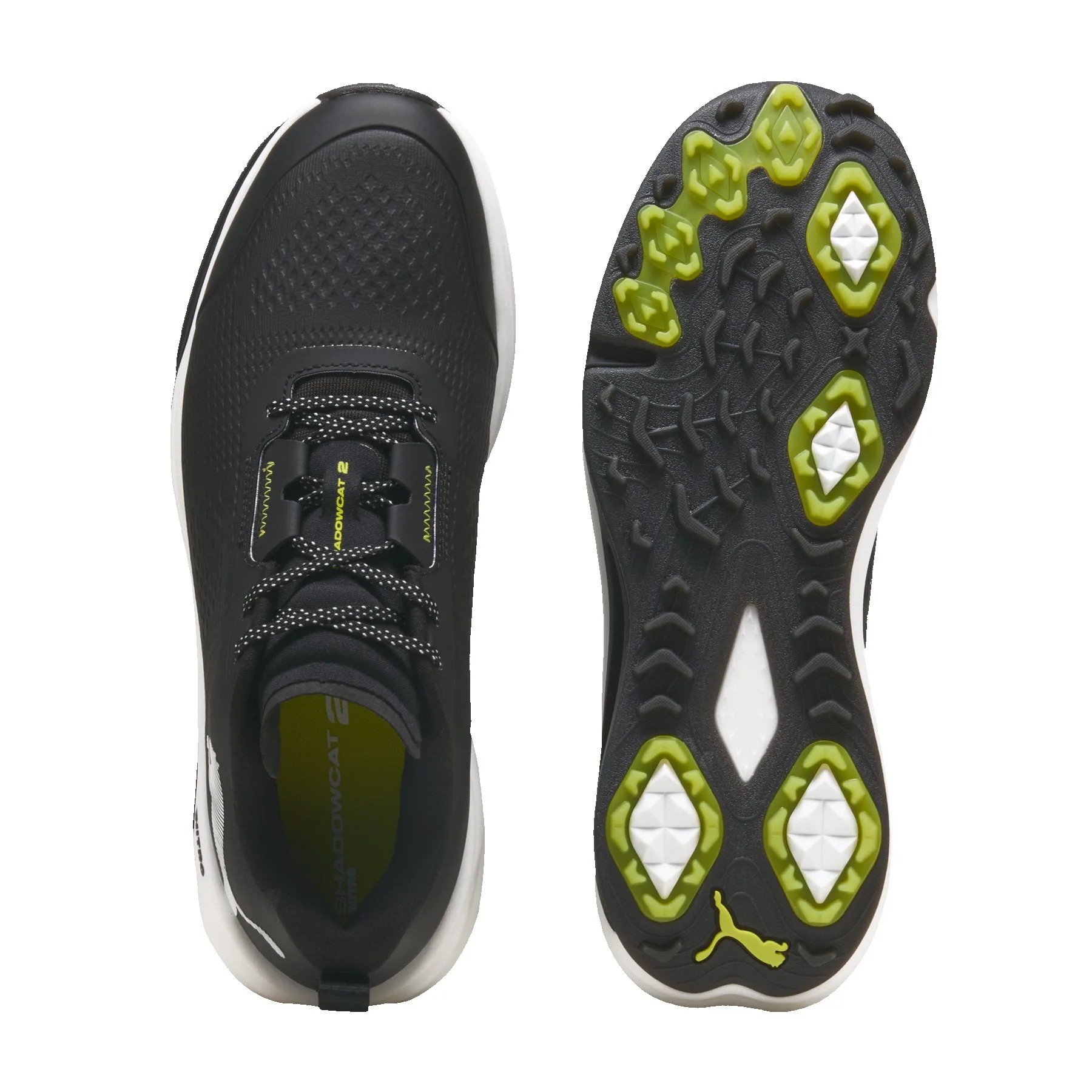 Puma Shadowcat NITRO 2.0 Golf Shoes - Puma Black/Puma White