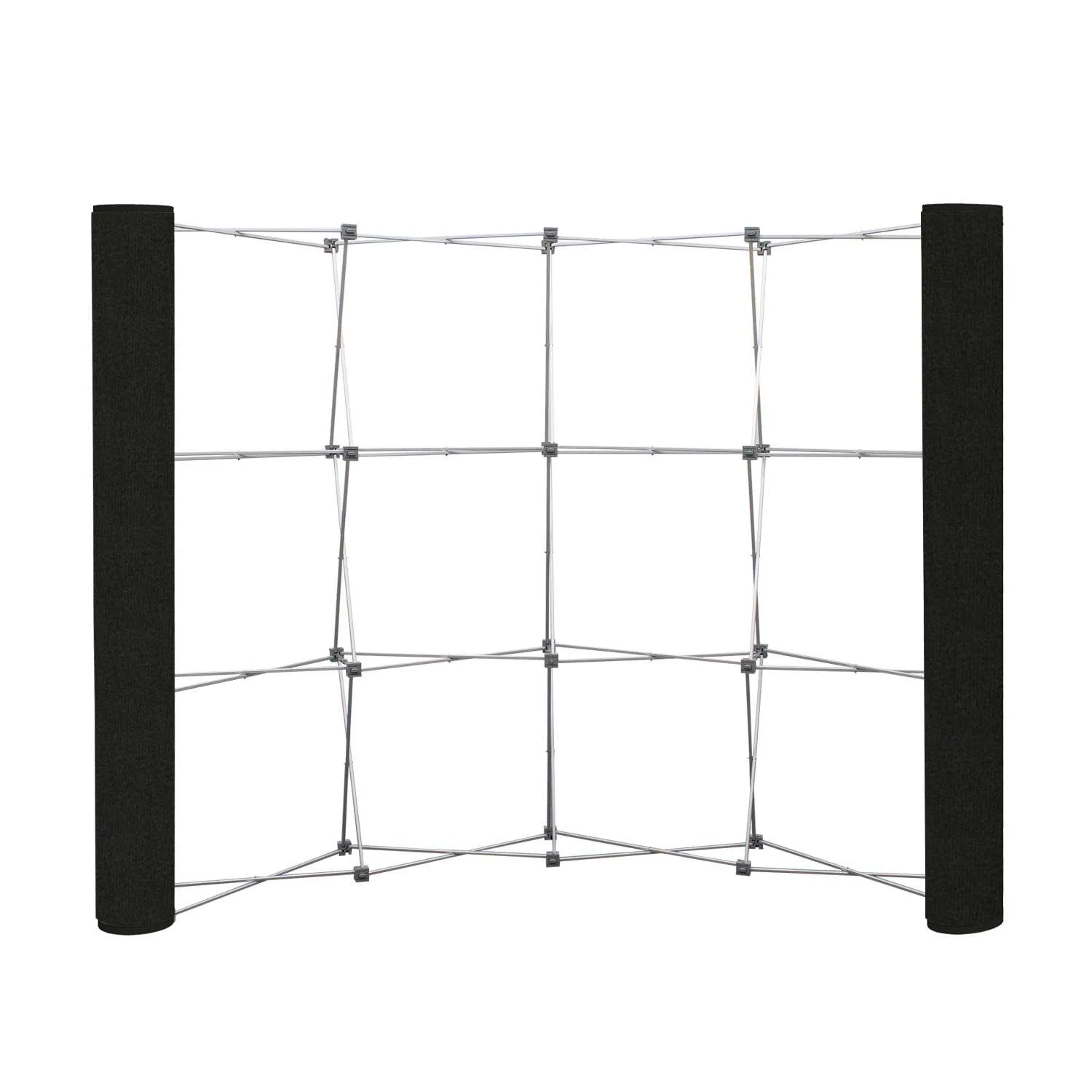 Curved Show 'N Rise Floor Display End Panel (Fabric) view 5